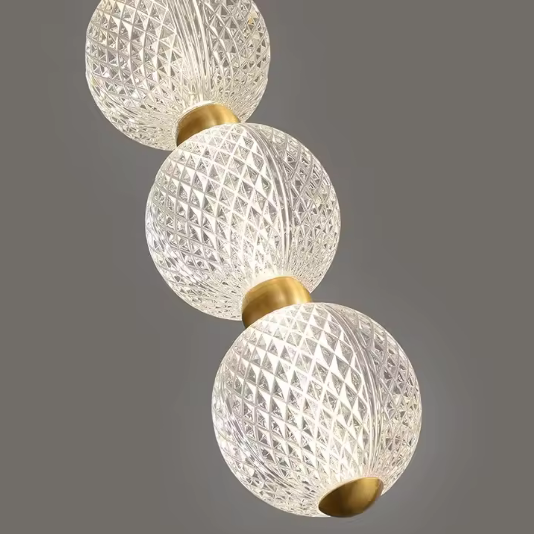 Glass Ball Wall Light