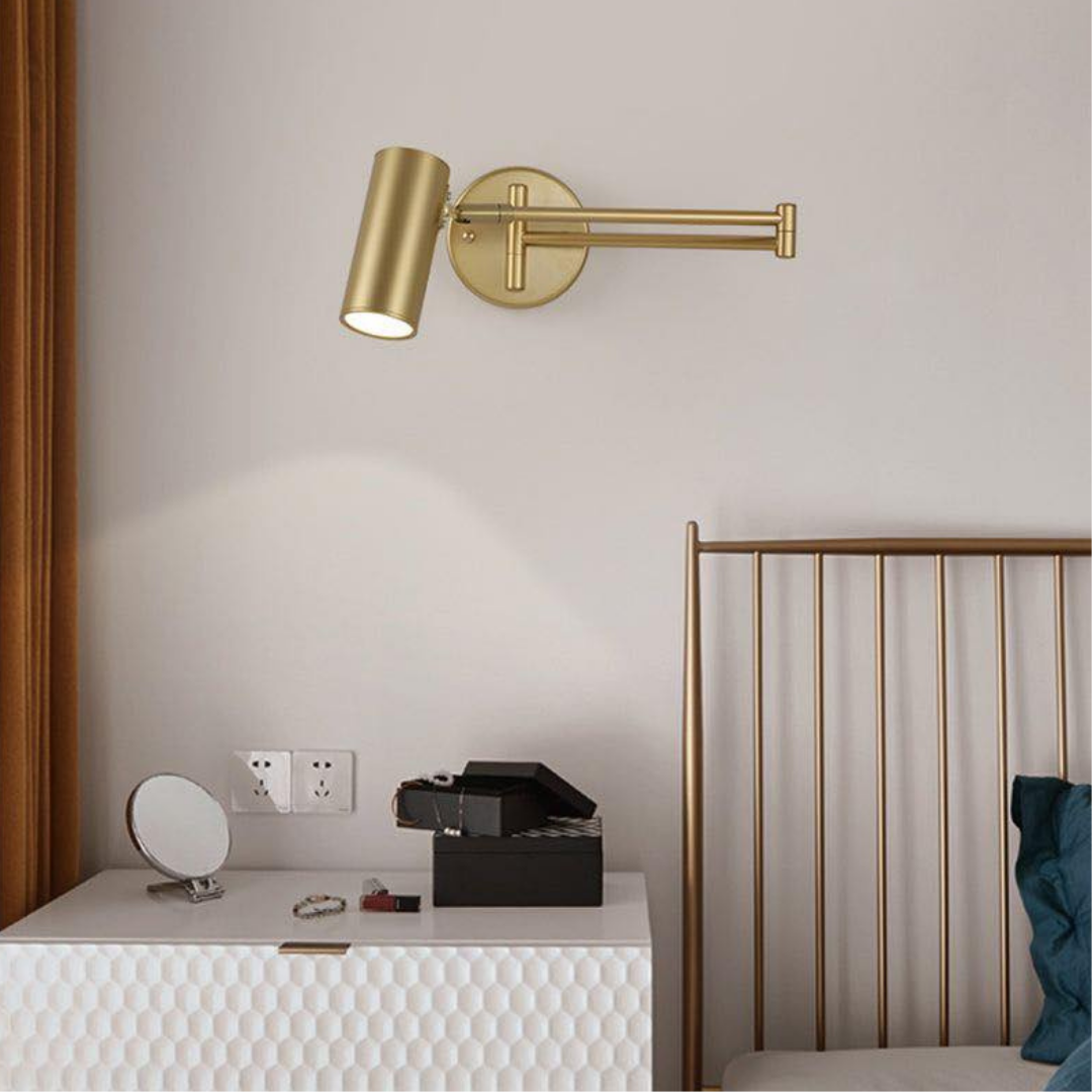 Folding Telescopic Long Wall Light