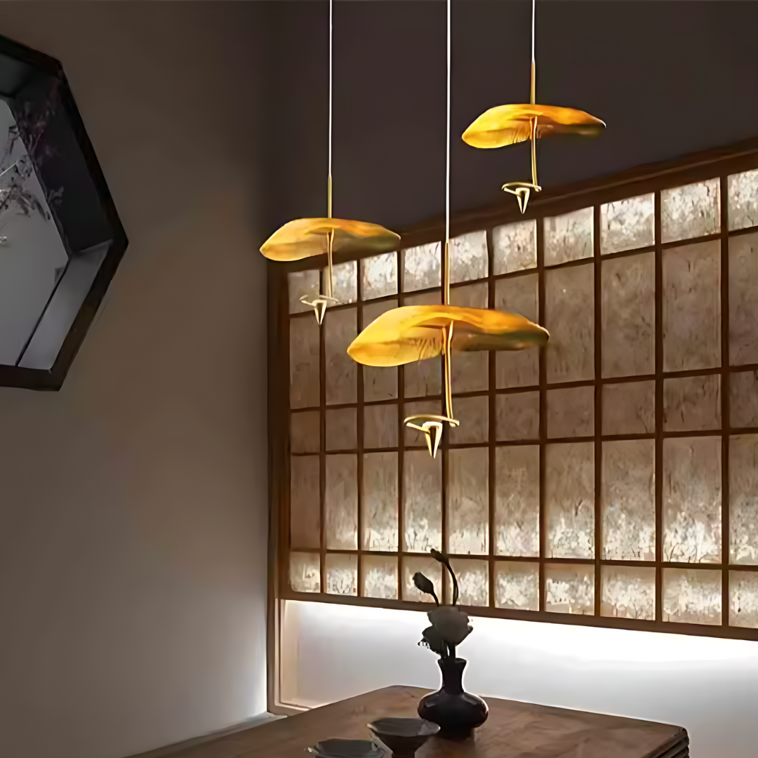 Lotus Leaf Pendant Light