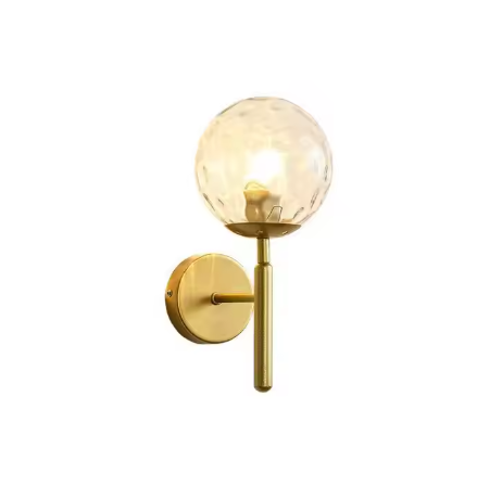 Amber Glow Wall Light