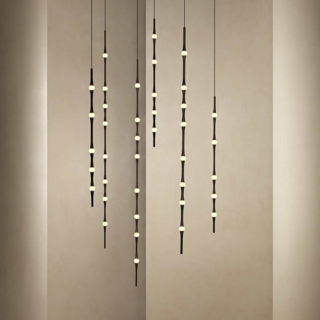 Linear Cascade Pendant Light