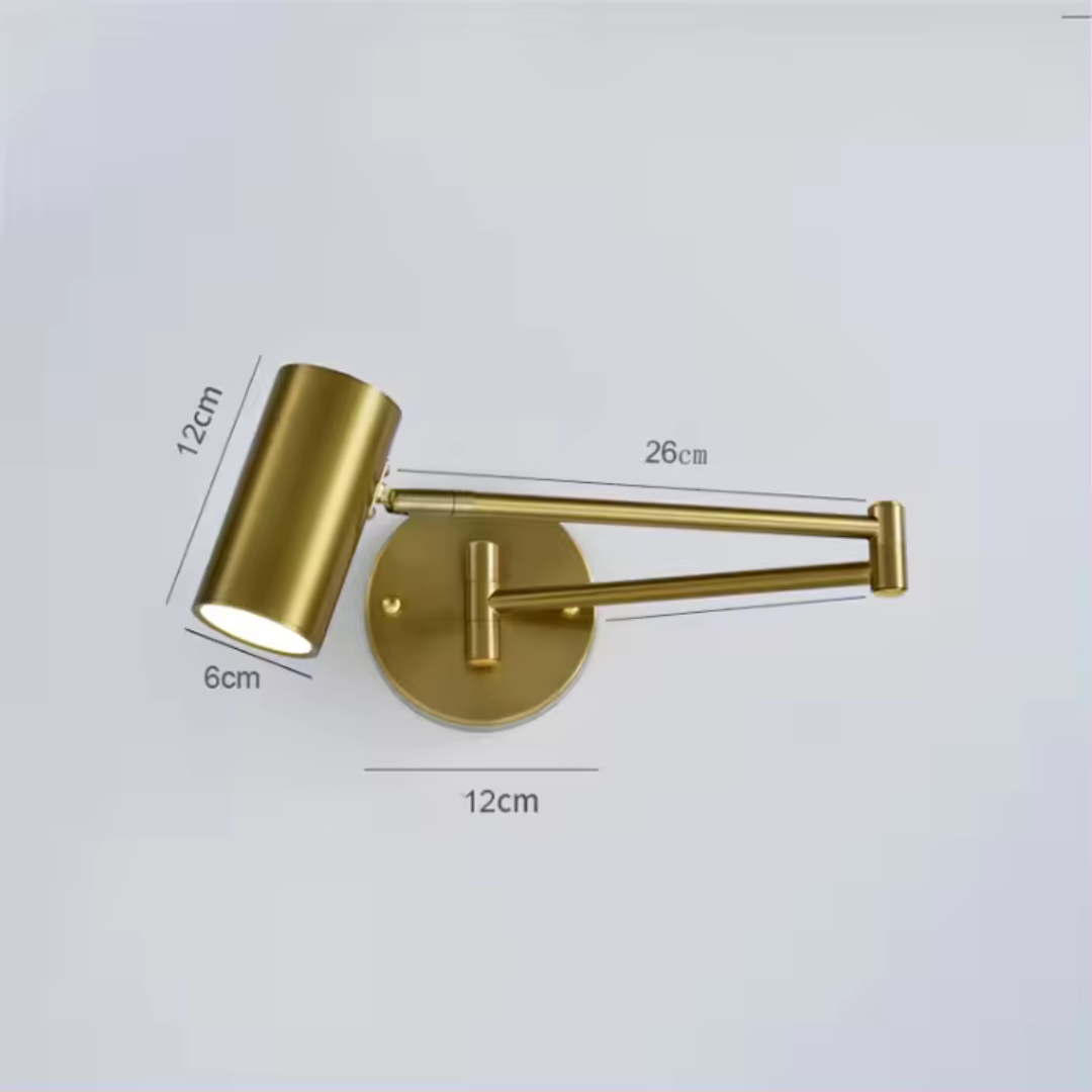 Adjustable Reading Wall Light