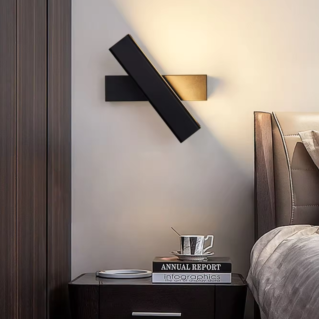 Black Wall Light