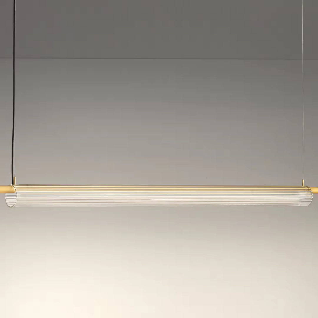 Glass Tube Table Light