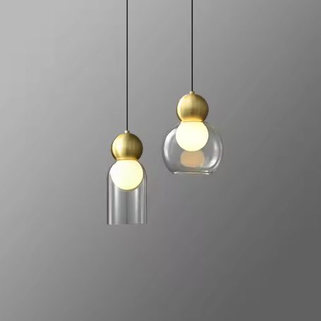 Clear Veil Pendant Light
