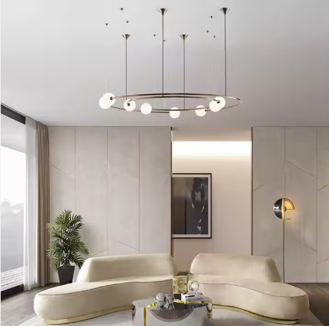 Circular Planet Chandelier