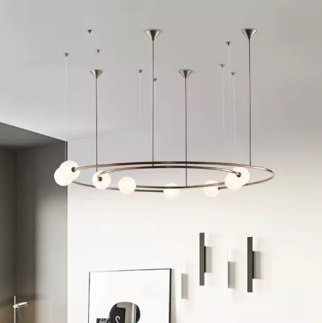 Circular Planet Chandelier