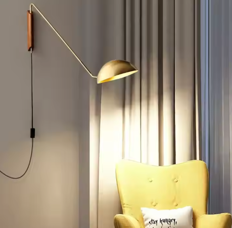 Long Pole Wall Light