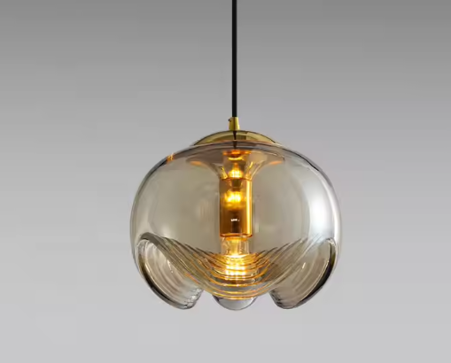 Flower Glass Pendant Lamps