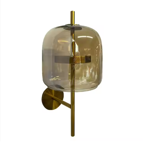 Glass Halo Wall Light