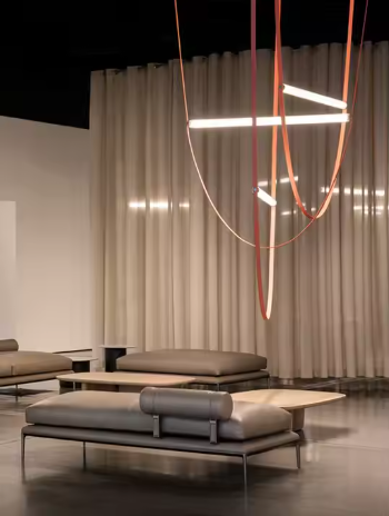Leather Straps Chandelier
