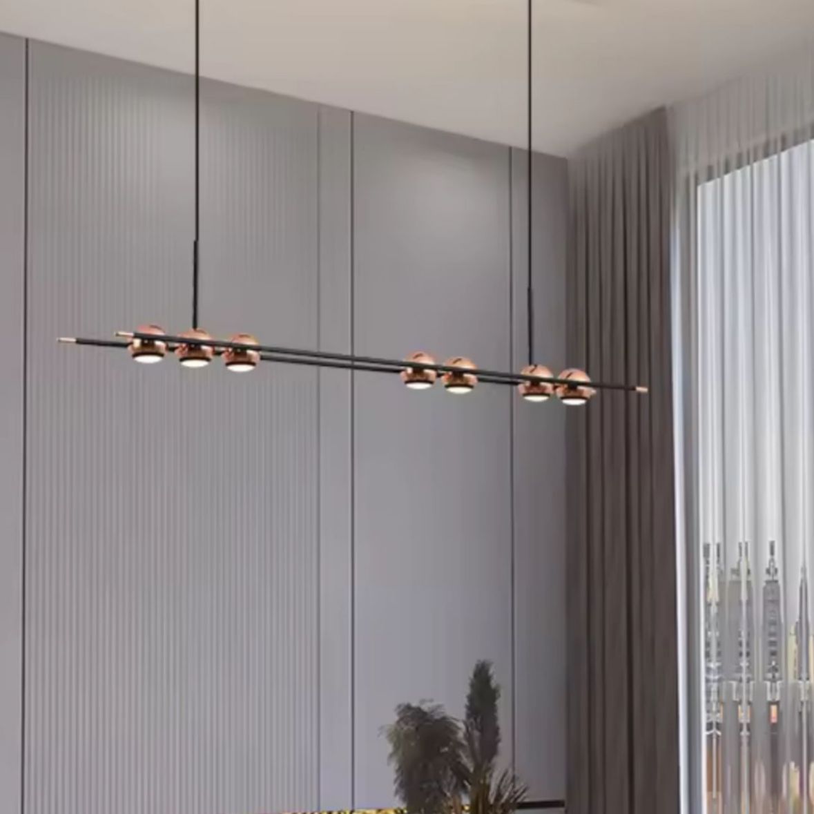 Rose Drops Linear Light