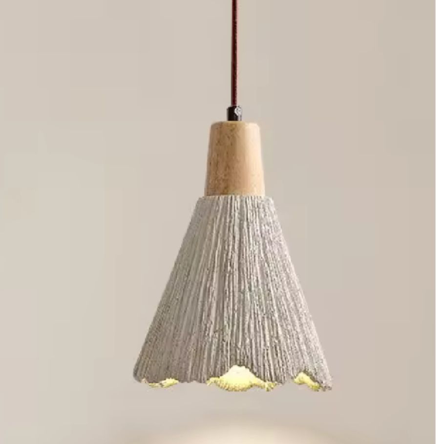 Textured Ceramic Pendant Light