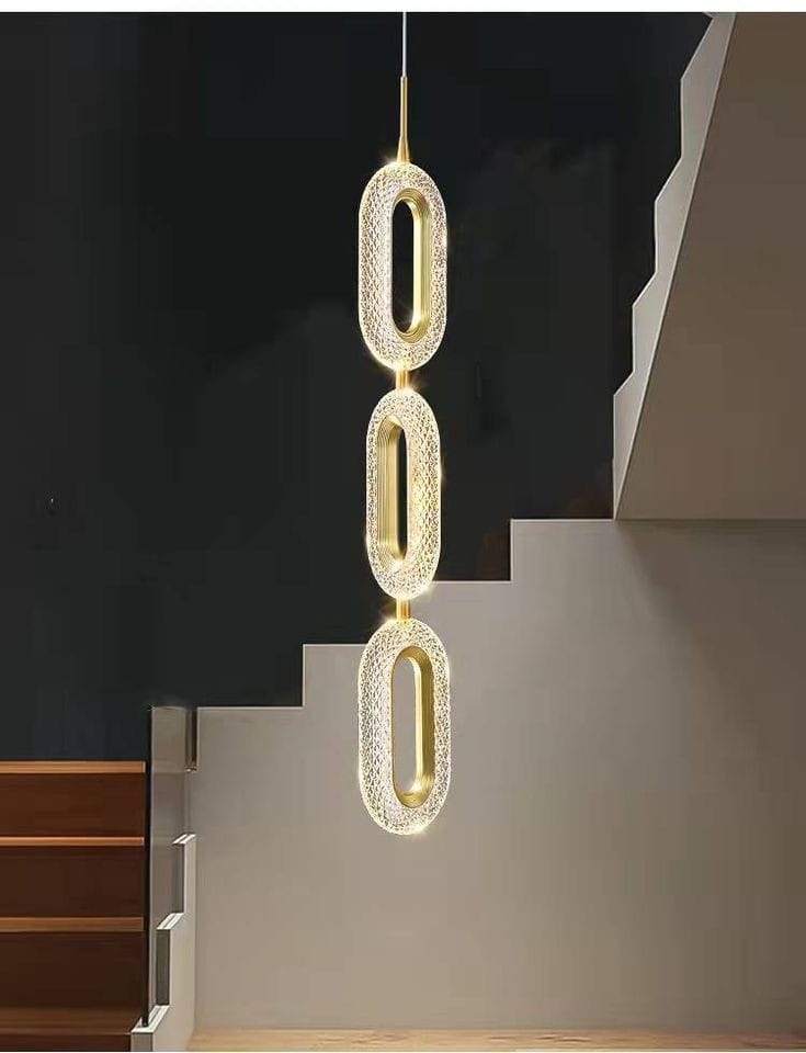 Gold Ring Pendant Light