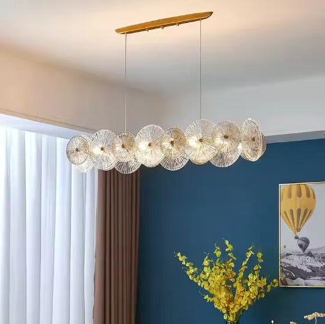 Gold Electroplated Chandelier