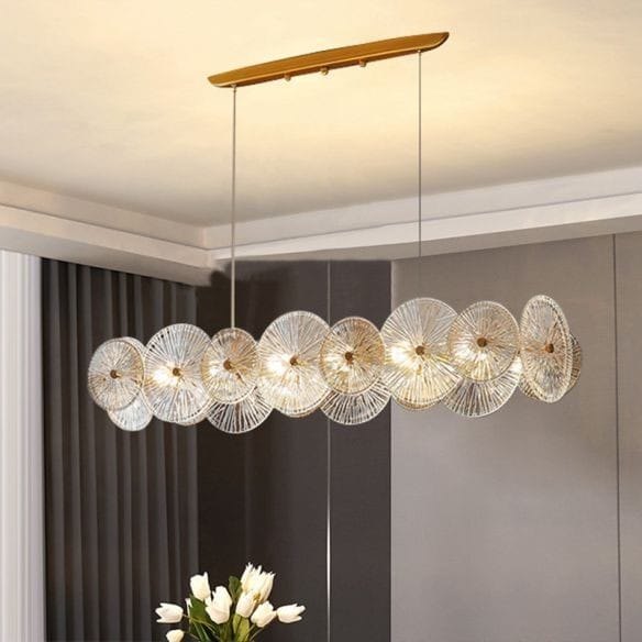 Gold Electroplated Chandelier