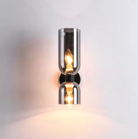 Smoky Wall Light