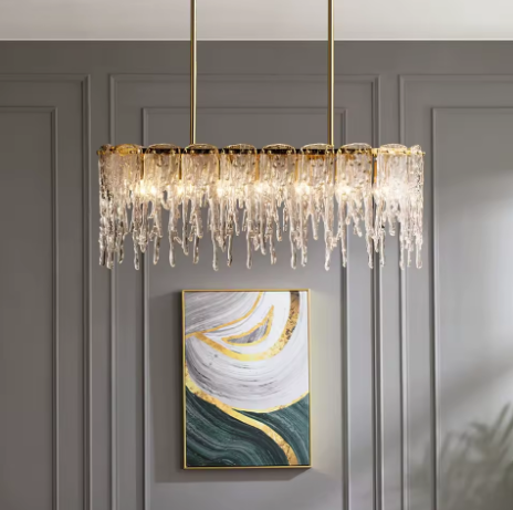 Opal Drizzle Chandelier
