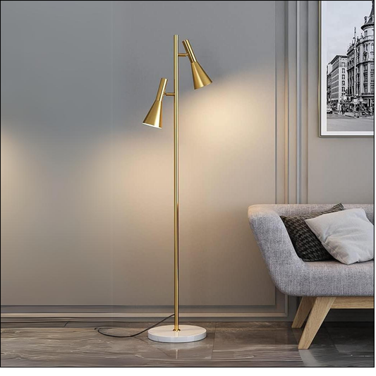 Golden Glow Floor Lamp