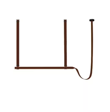 Leather  Line Chandelier