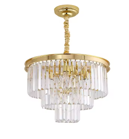 Golden Cascade Chandelier