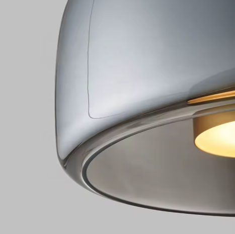 Round Smoky Pendant