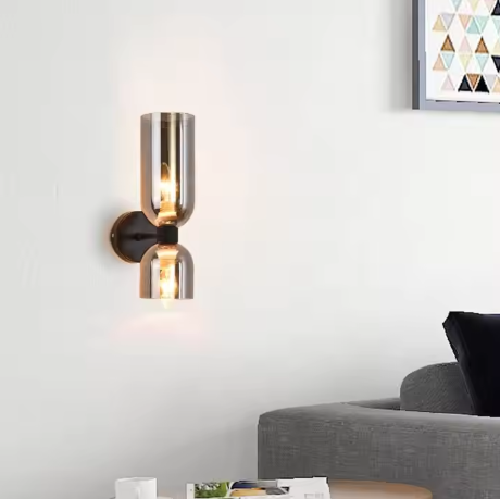 Smoky Wall Light